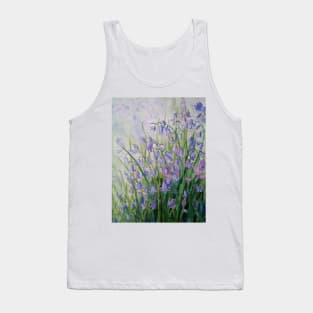 Bluebells watercolour painting Tank Top